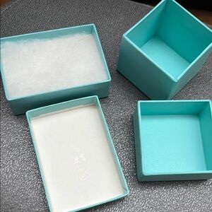Set of Turquoise Gift Boxes
